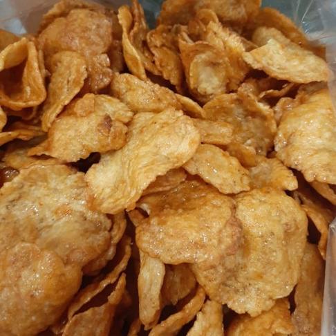 

Promo Baru Emping Lebar Pedas Manis Empuk 1 Ball [5Kg] Ready