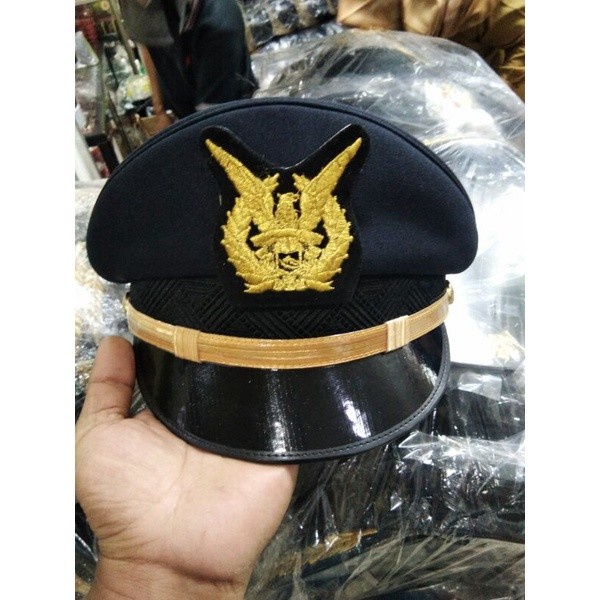 TOPI PET PDU TNI AU PAMA MEREK CIPUTAT -57