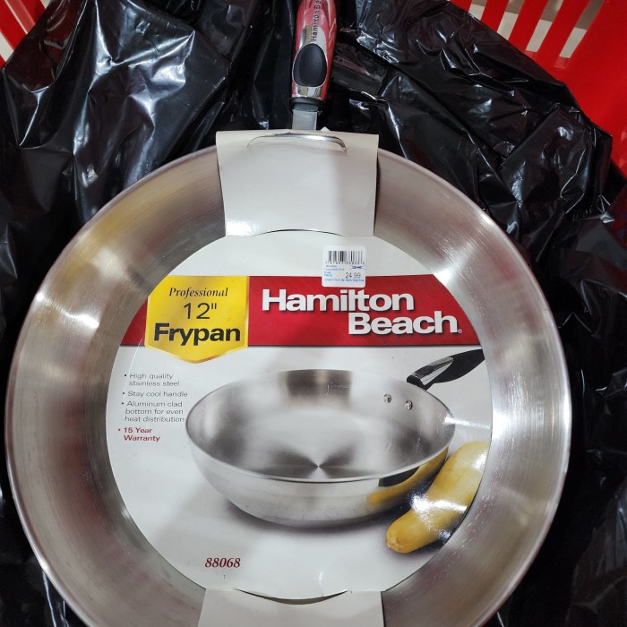 ✨Baru Fry Pan 12 Inch Stainles Hamilton Beach Diskon