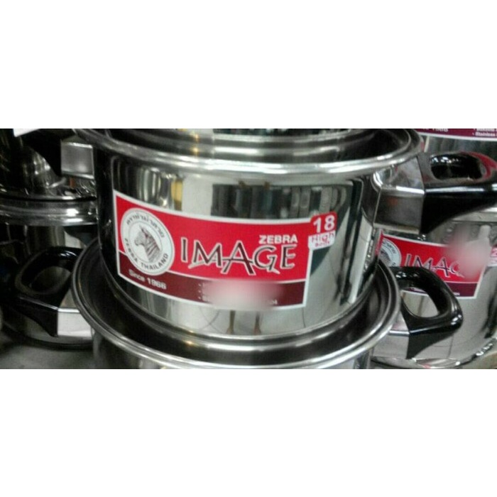 ✨Baru Panci Zebra 18Cm/Panci Stainless Steel Zebra Image Uk.18 Cm Terbaru