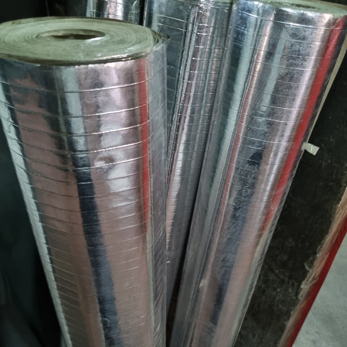 Promo Alumunium Foil Tape Lebar 100Cm X Panjang 30Mtr Ada Lem Terbaru