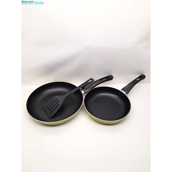 ✨Baru Set Alat Masak Wajan Dan Spatula Cookware Set Cooking Color Kassie Bisa Sameday