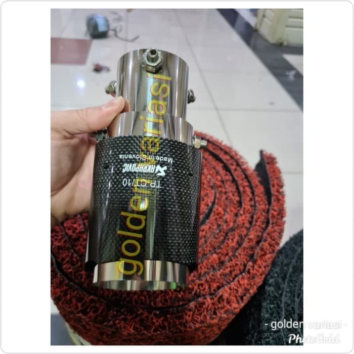 Buntut Knalpot / Muffler Mobil Honda HRV 2022 Akrapovic Carbon terpercaya