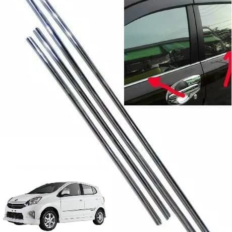 Lis Kaca Mobil Agya/Window Liner Mobil Agya terpercaya