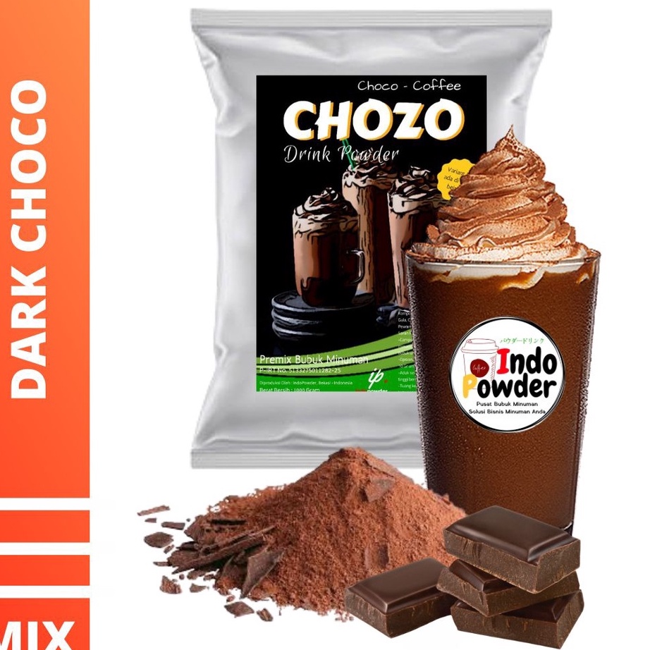 

DHVV8422 9.9 BRANDS FESTIVAL Minuman Coklat rasa DARK CHOCO 1 Kg / Bubuk Minuman Coklat rasa DARK CHOCO / Dark Choco Powder 1Kg