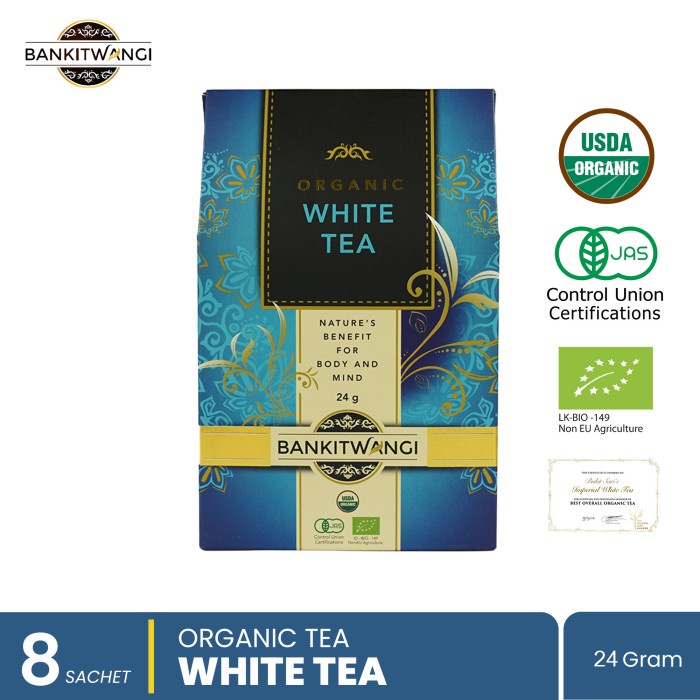 

Teh Organik Teh Putih ( Bankitwangi Organic White Tea ) 24 gr