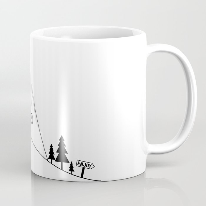 Bersepeda Sepeda Gunung Sepeda Gunung Pengendara Sepeda MTB Hadiah Cangkir Kopi