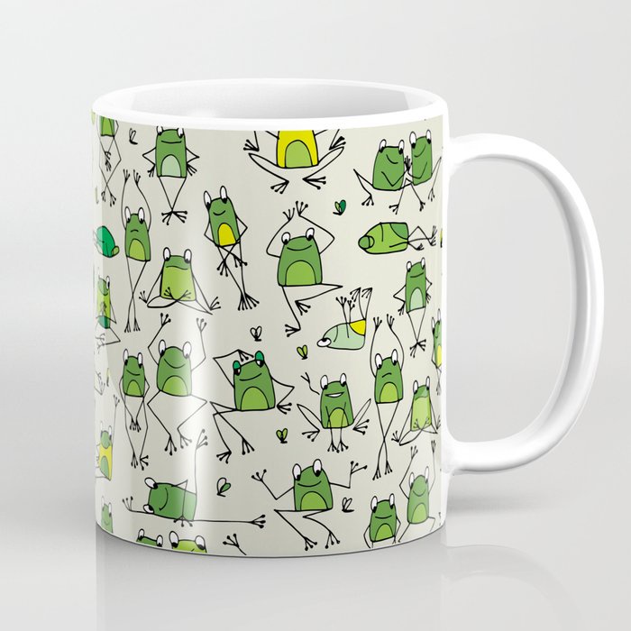 Mug Kopi Katak Bahagia