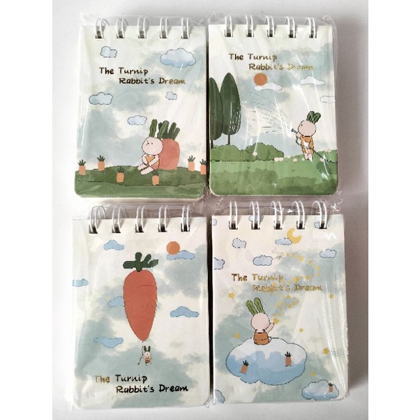 

Notebook Mini The Turnip Rabbits's Dream