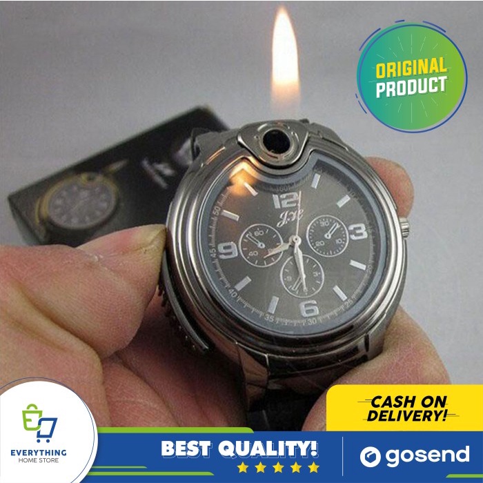 TERBARU Jam Tangan Korek Api Elegant & Mewah ORIGINAL /JAM TANGAN ANTI AIR/JAM TANGAN ANALOG/JAM