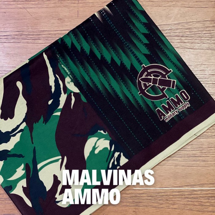 sarung Sarung Tenun Loreng TNI Malvinas Merk Ammo(M8N0) sarung sholat sarung pria dewasa wadimor sar