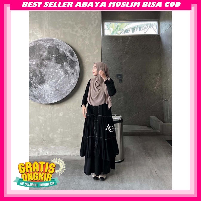 Wanita Abaya Hitam Turkey Gamis Dress Arab Premium Gamess Wanitaa Abaya Turkey Premium Ori Gamis Sya