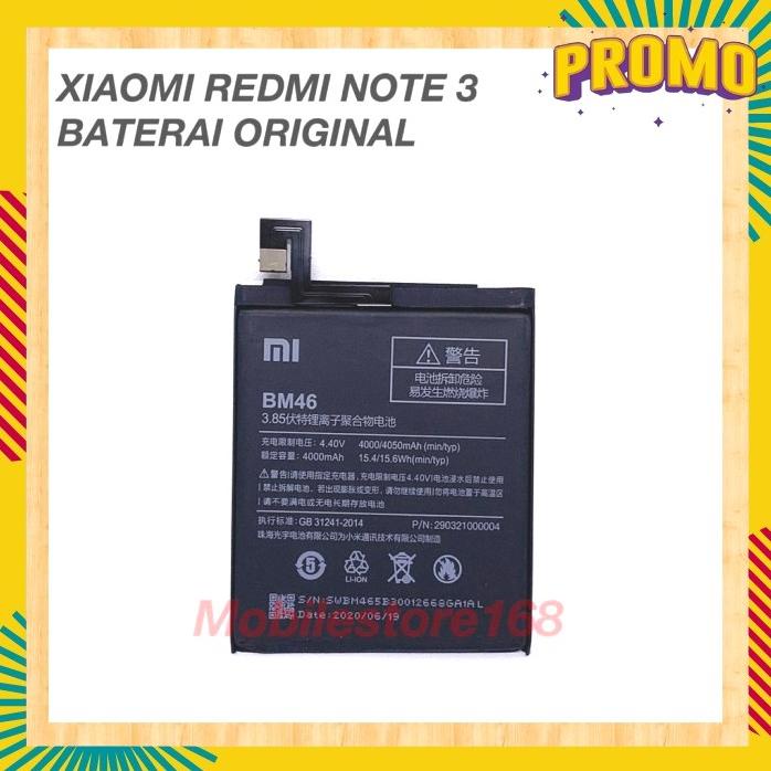 Baterai Xiaomi Redmi Note 3 Original