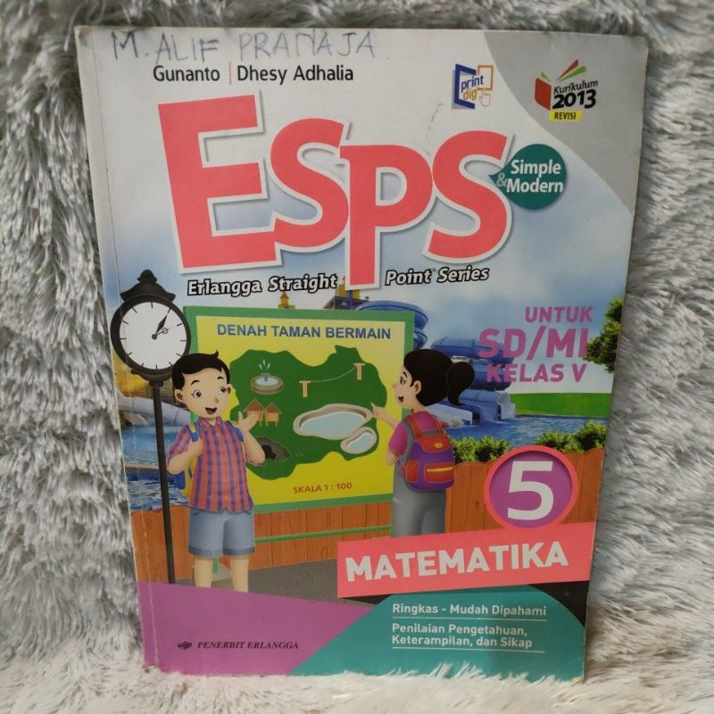 esps matematika kelas 5 sd/mi