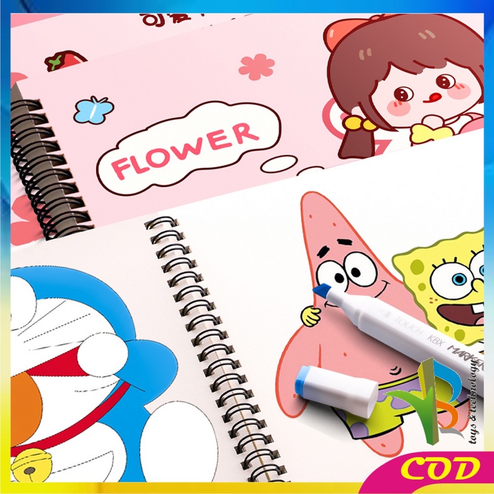 

Rb-A62 Buku Gambar A4 30 Lembar Drawing Book Buku Mewarnai Anak Balita Painting Book / Buku