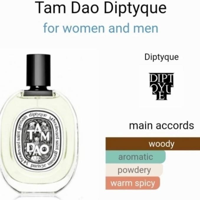 DECANT Diptyque Tam Dao 5ML & 10ML Original