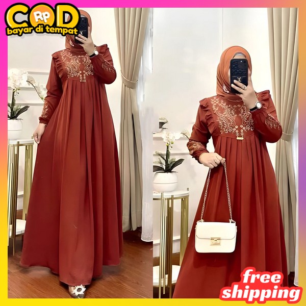 Bsju Gmis Cewek Cantik Kekinian Games Maxy Terbaru 2024 Gamis Terbaru Gasmis Import Premium Jubah Wa
