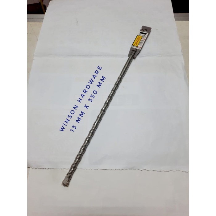 MATA BOR SDS PLUS BETON 13MM X 350MM CARRSON TEMBOK PANJANG 13 MM