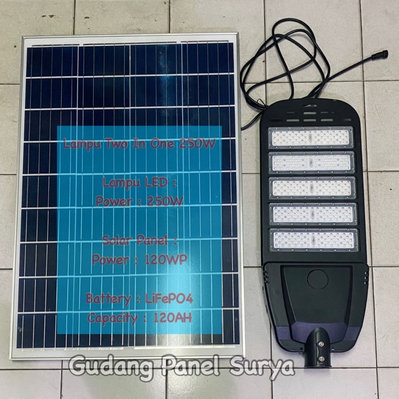 Lampu PJU Two In One 2IN1 250W Lampu pju 2in1 250watt