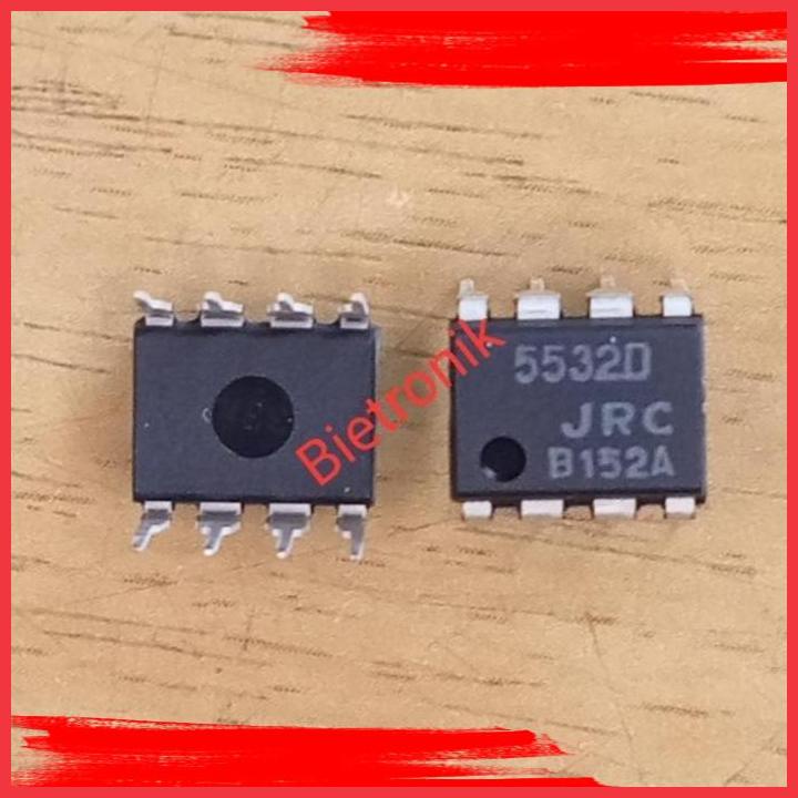 (BIE) IC 5532 JRC5532 NJM5532D DIP-8 ORIGINAL JRC