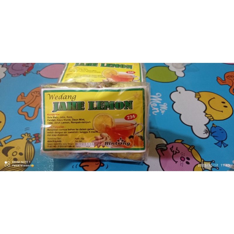 

WEDANG JAHE LEMON BINTANG