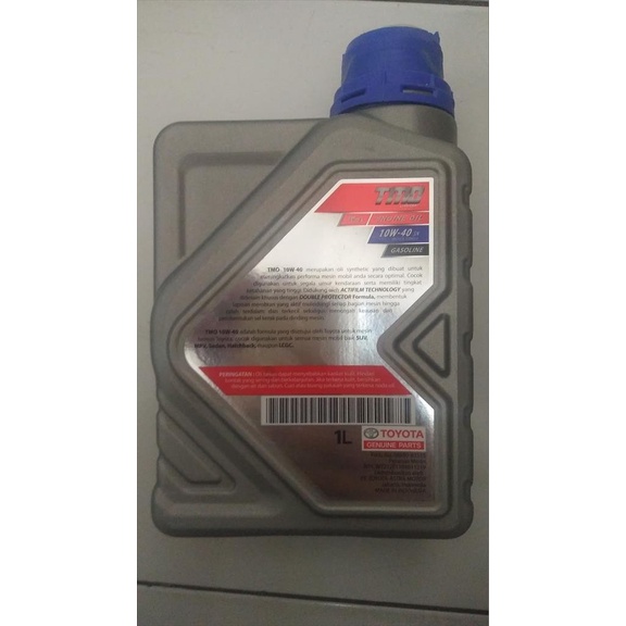 Oli Mesin Mobil Toyota TMO Biru 10W-40 1 Liter terbaik