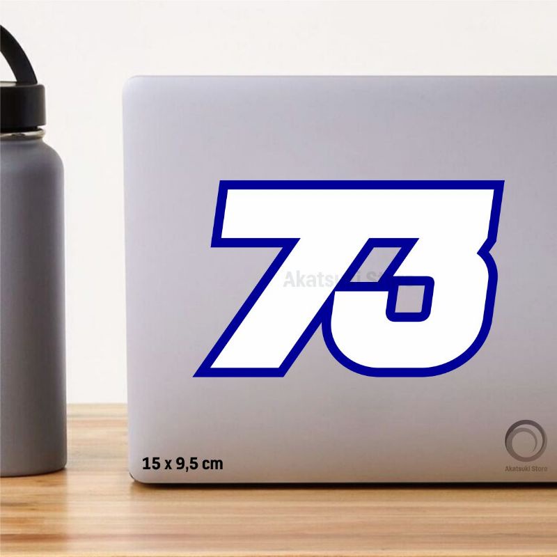 Sticker Stiker Cutting 73 Alex Marquez