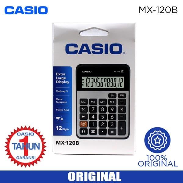 

Kalkulator Meja Casio Mx-120B Office Value Desktop Series Calculator 120 B