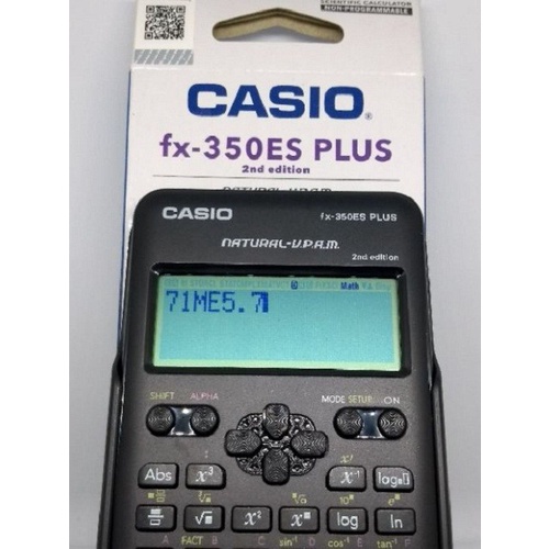 

Kalkulator Calculator Casio Casio Scientific Fx350Es Plus Kalkulator Ilah Casio Fx 350Es