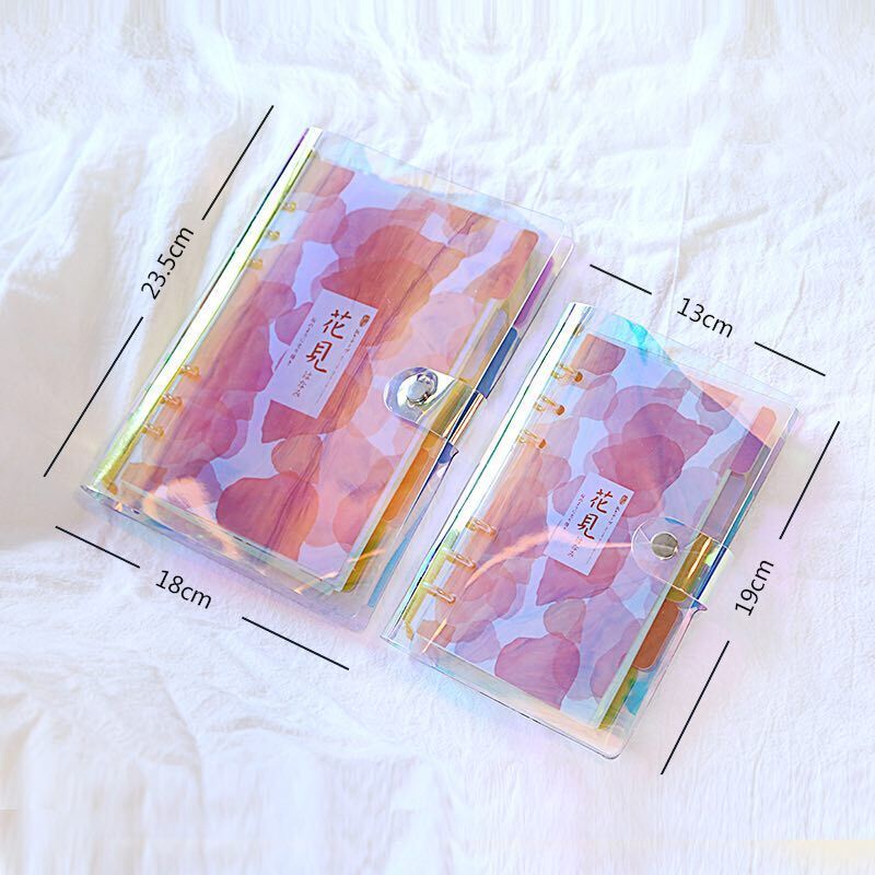 

A5 & A6 Cover Diary Notebook Binder Laser Hologram