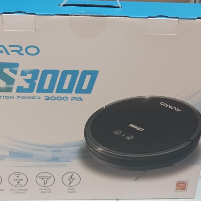 Avaro Ls 3000 Robot Vacuum Cleaner Rotiawanshop