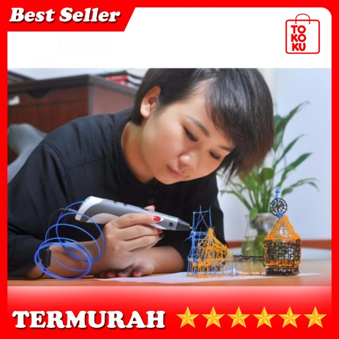 

Promo Pulpen Printing 3D Drawing Multifungsi