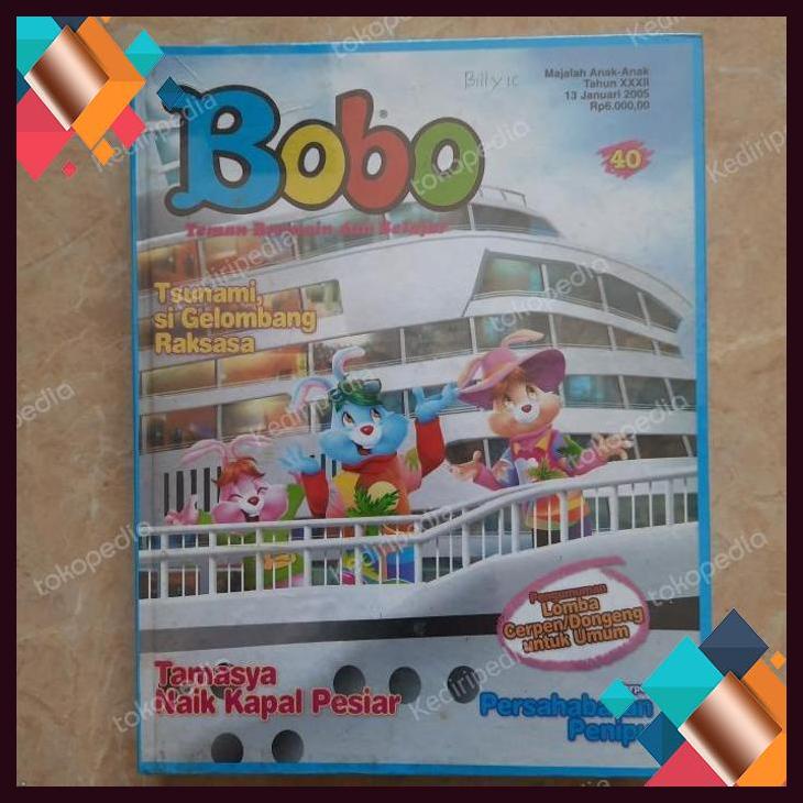 [KPD] BUNDEL HARDCOVER MAJALAH BOBO TAHUN XXXII 2005 XXXIII 2005 14 NOMOR