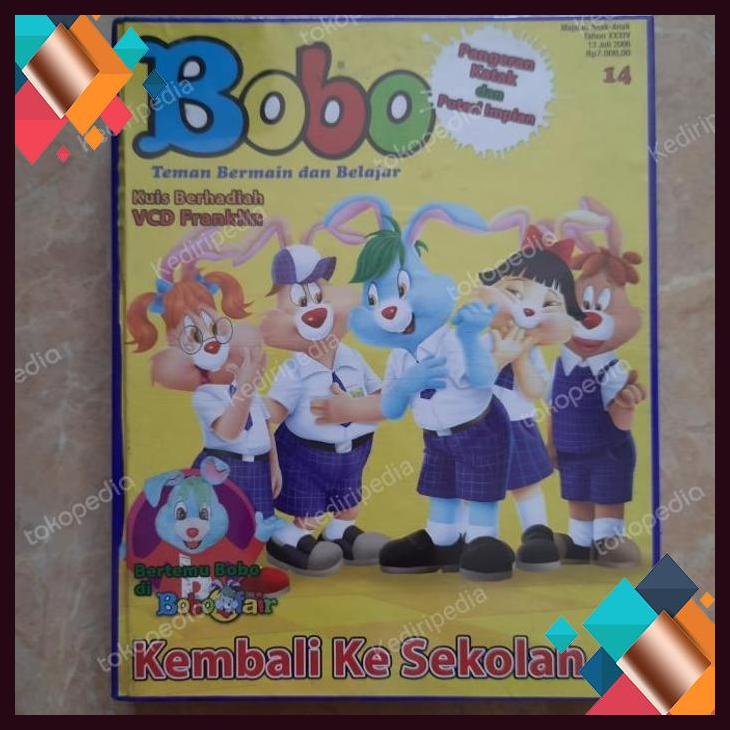 [KPD] BUNDEL HARDCOVER MAJALAH BOBO TAHUN XXXIV 2006 NO 14-26 URUT 13 NOMOR