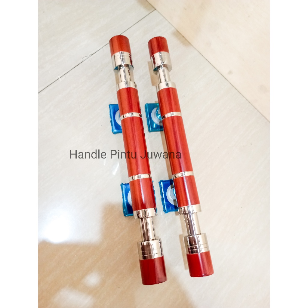 Terbaru Gagang Pintu rumah mewah 60 cm motif suling bulat Handle Pintu Rumah Minimalis Model Barbel 