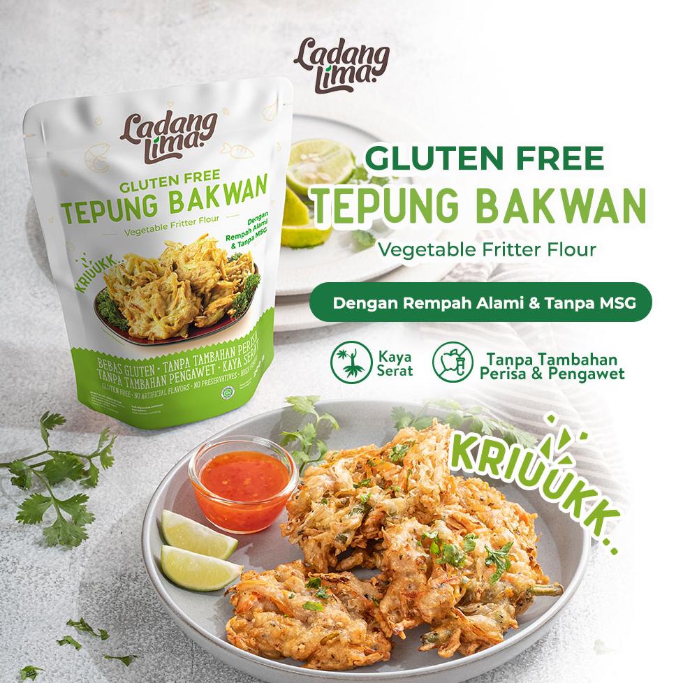 

| tepung bakwan 200g - gluten free ladang lima