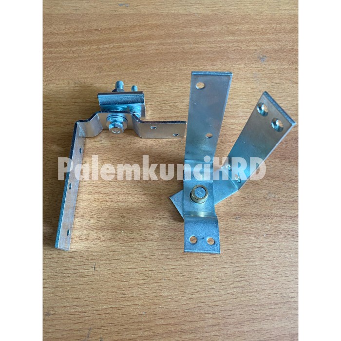 Pivot Engsel Pintu Lipat Aluminium Atas Dan Bawah Polos Tanpa Merek Terbaru