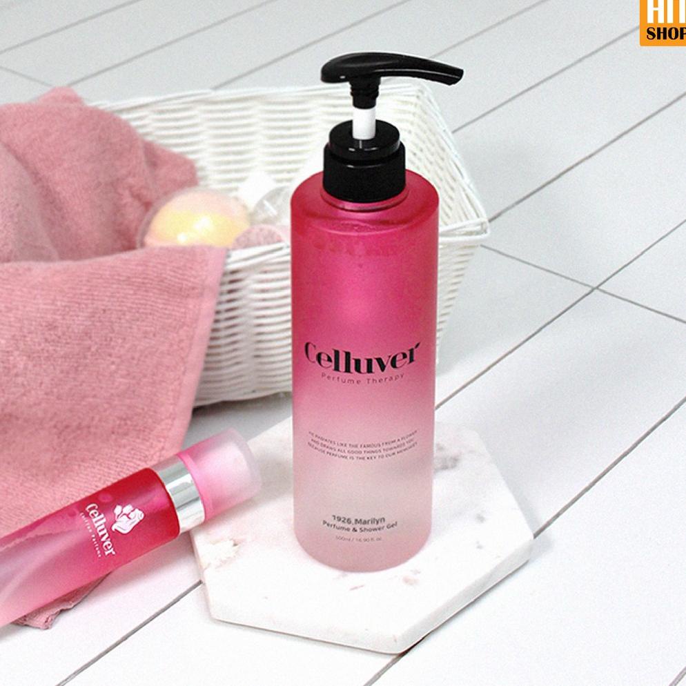 

| [celluver] perfume therapy shower gel (500ml) *free photo card stayc* / hitshop