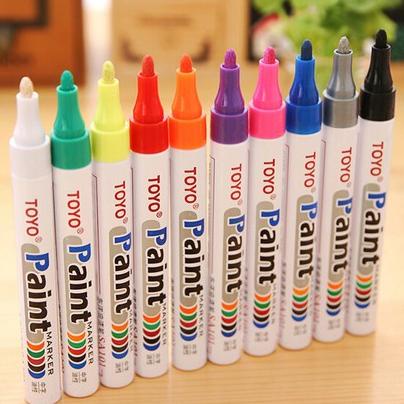 

Spidol Warna Spidol Ban TOYO Paint Marker Toyo Original Spidol Nat Keramik Ori