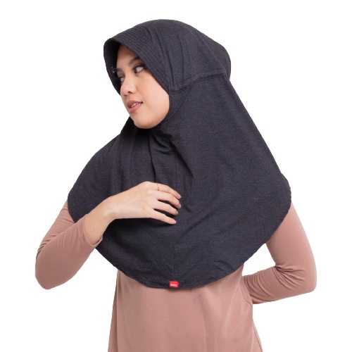 TERLARIS Bergo Rara Dauky Hijab bergo dewasa kerudung langsungan serut belakang hijab instan