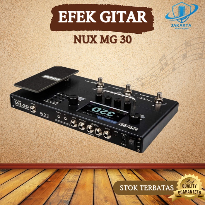 Efek Effect Gitar Elektrik Guitar Listrik Nux MG 30 Mg30 Mg-30 Jakarta