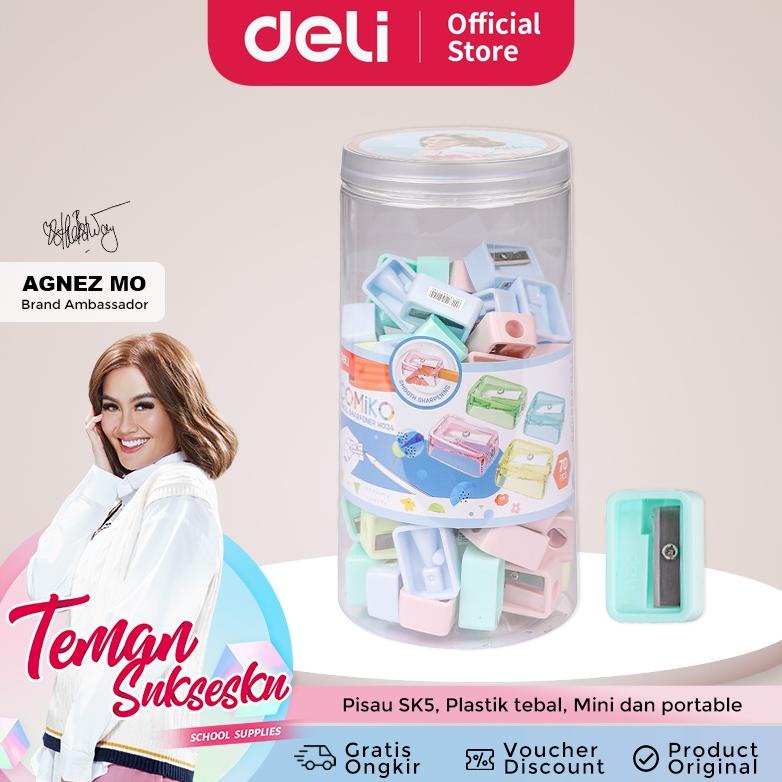 

[DELI X AGNEZ MO] Deli Pencil Sharpener / Rautan Pensil Mini Warna Macaroon Lucu CH561