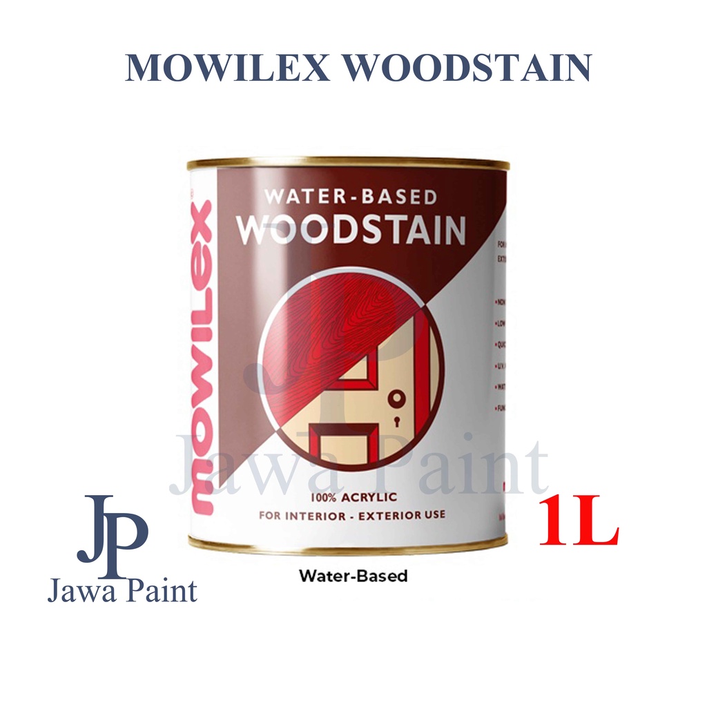 mowilex woodstain cat pelapis kayu premium 1L