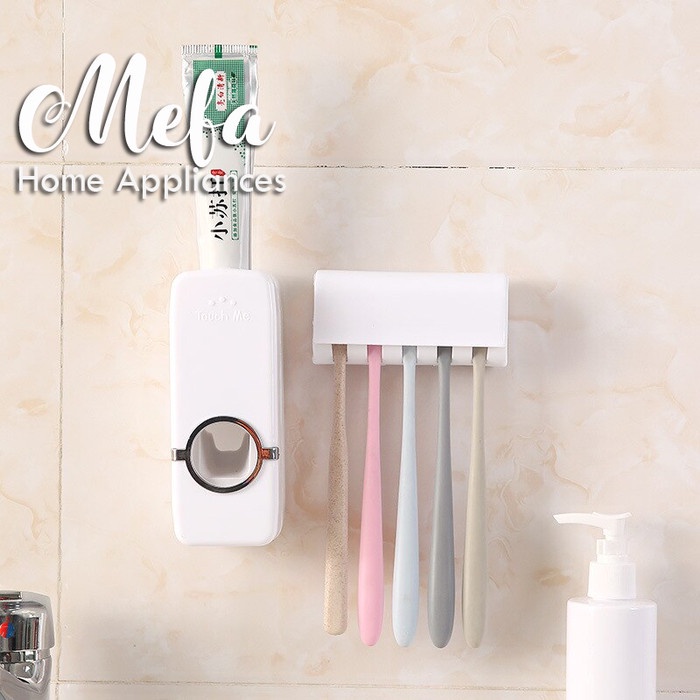 Tempat Sikat Gigi dan Odol Tempel Dispenser Pasta Gigi Anak PIGEON