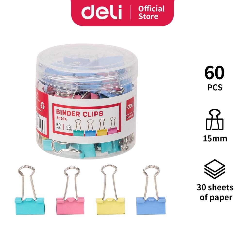 

Deli Perlengkapan Kantor Binder Klip Warna 15mm E8556A