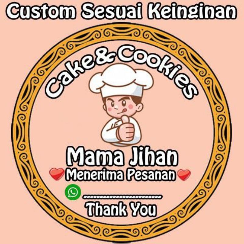 

Cetak Stiker Custom Glossy Chromo A4