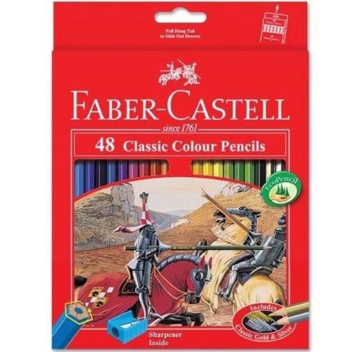 

PENSIL WARNA FABER CASTELL 48 WARNA