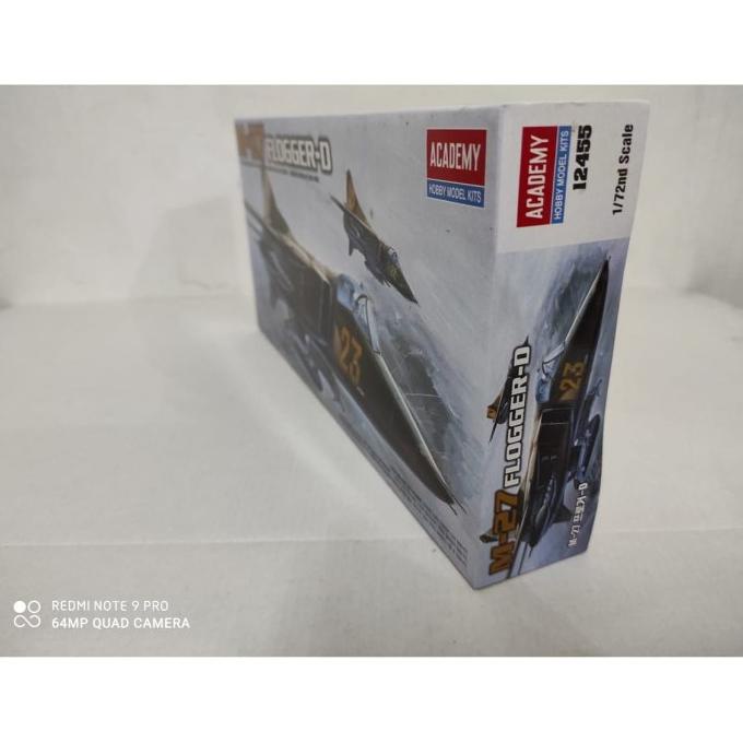 Mainan Rakitan ACADEMY 1/72 M-27 FLOGGER-D 12455
