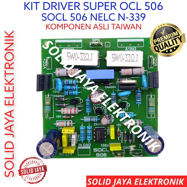 Kit Driver Power Socl 506 Super Ocl 506 Socl506 Driver Ampli Amplifier Sound Socl-506 Super Ocl-506