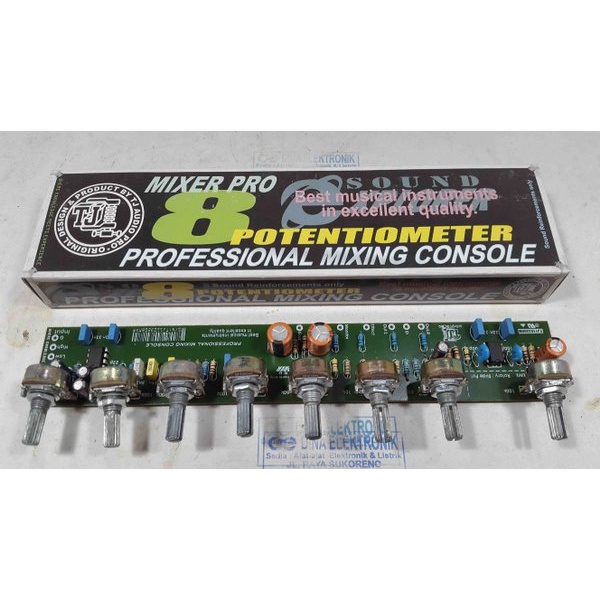 Kit Mixer Pro 8 Potensio Yamaha - Tj